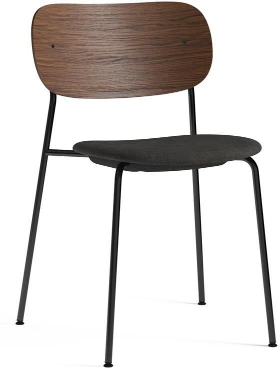 Audo Copenhagen Co eetkamerstoel zitting Remix 3 donker eiken|zwart