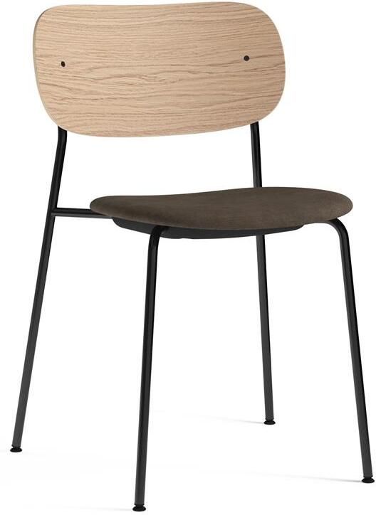 Audo Copenhagen Co eetkamerstoel zitting Remix 3 naturel eiken|zwart