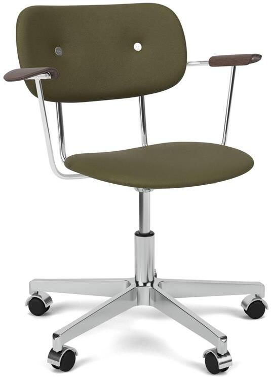 Audo Copenhagen Co Task bureaustoel Sierra 0441 donker eiken|aluminium