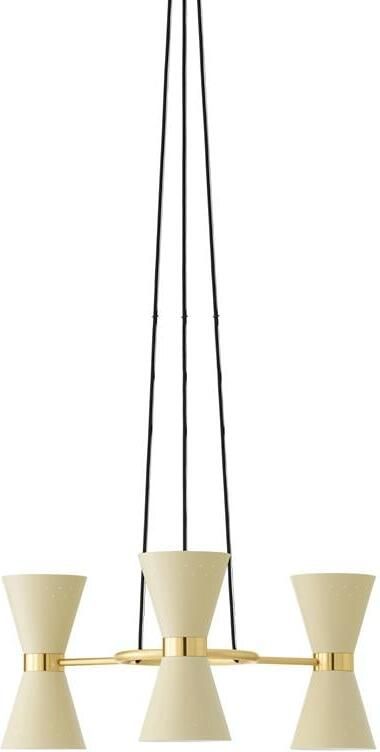 Audo Copenhagen Collector 3 kroonluchter Ø61 crème
