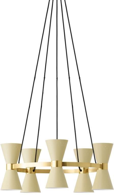 Audo Copenhagen Collector 5 kroonluchter Ø66.5 crème