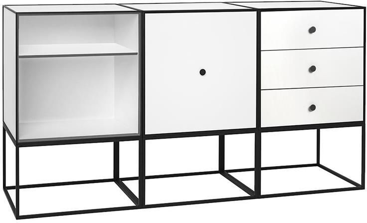 Audo Copenhagen Frame 49 Trio dressoir wit