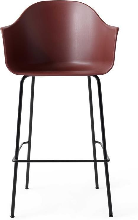 Audo Copenhagen Harbour Bar barkruk Burned Red