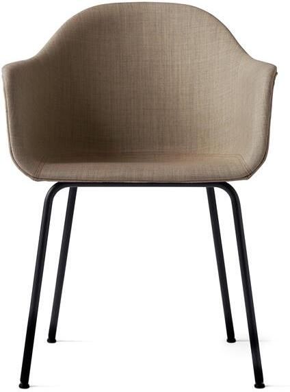 Audo Copenhagen Harbour eetkamerstoel zwart staal Remix 233