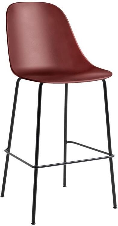 Audo Copenhagen Harbour Side Bar barkruk Burned Red