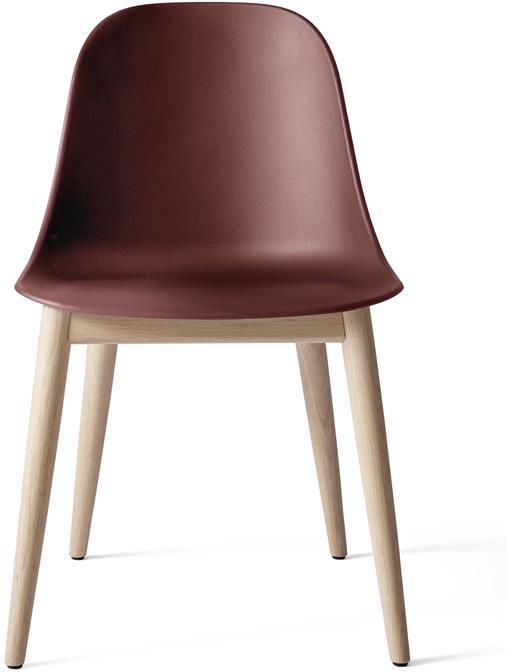 Audo Copenhagen Harbour Side eetkamerstoel naturel eiken Burned Red