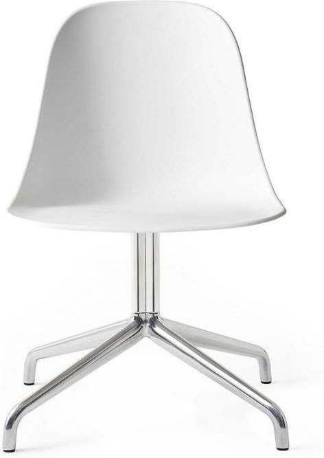 Audo Copenhagen Harbour Side Swivel stoel aluminium wit