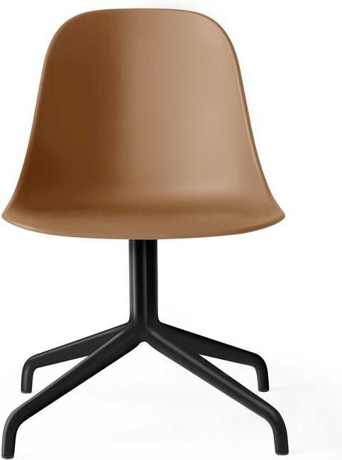 Audo Copenhagen Harbour Side Swivel stoel zwart Khaki