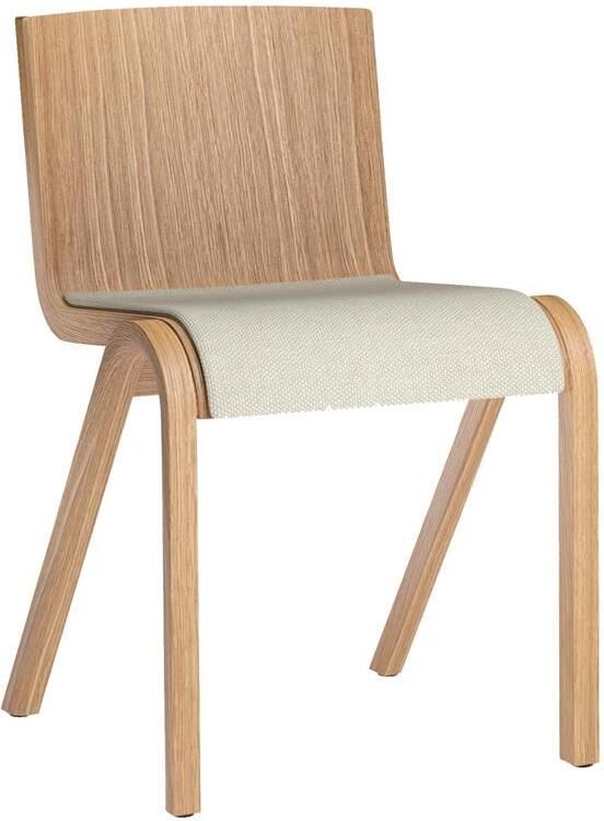 Audo Copenhagen Ready eetkamerstoel naturel eiken zitting Hallingdal