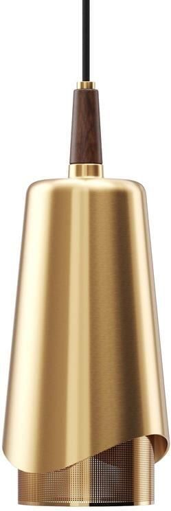 Audo Copenhagen Umanoff hanglamp messing|walnoot