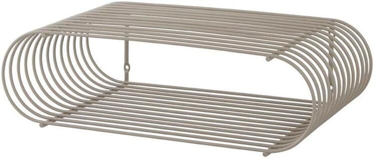 AYTM Curva wandplank 40 taupe