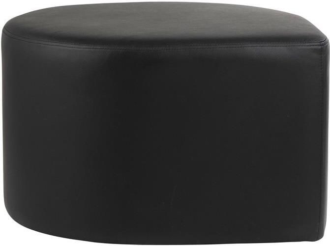 AYTM Stilla poef leer black