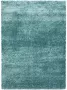 Decor24-AY Hoogpolig vloerkleed Life turquoise 120x170 cm - Thumbnail 1