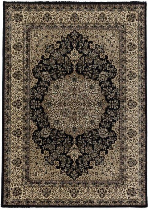 Decor24-AY Klassiek vloerkleed Kashmir zwart 2608 240x340 cm