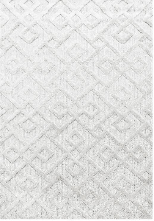 Decor24-AY Modern laagpolig vloerkleed Pisa crème 4708 240x340 cm
