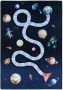 Decor24-AY Vrolijk kinderkamer vloerkleed Play Planets 160x230 cm - Thumbnail 1