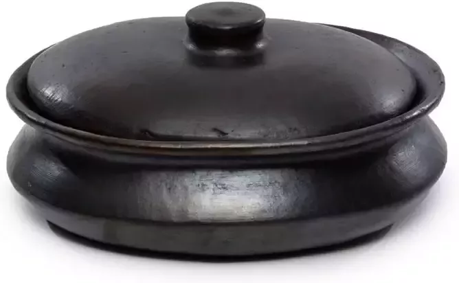 Bazar Bizar De Burned Ovale Pot Zwart