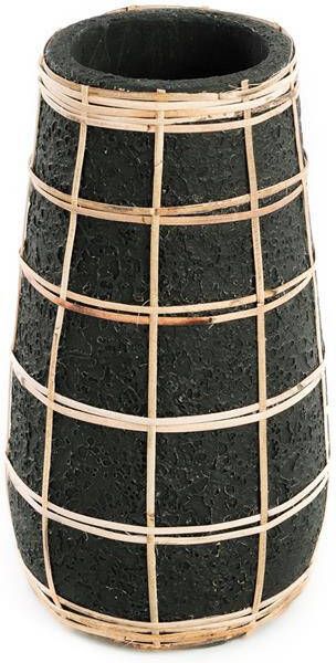 Bazar Bizar The Cutie Vase Black Natural M