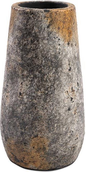 Bazar Bizar De Spooky Vaas Antiek Grijs L