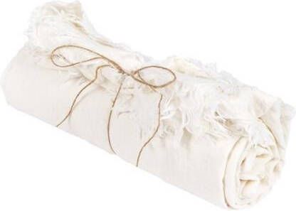 Bazar Bizar Het Linnen Tafelkleed Wit 150x250