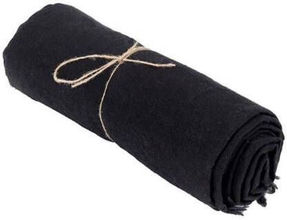 Bazar Bizar Het Linnen Tafelkleed Zwart -180x300 - Foto 2