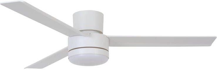 Beacon Bayside Plafondventilator Lagoon Wit incl. Lamp 132cm Outdoor