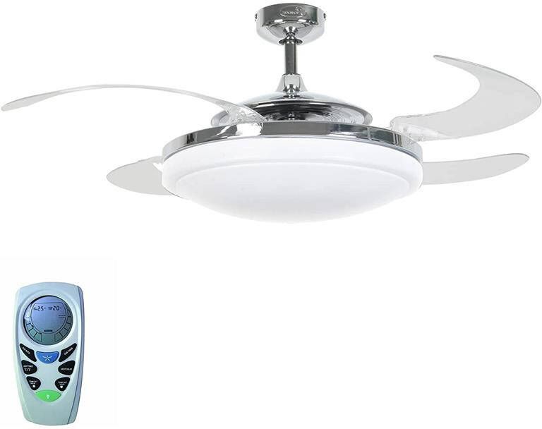 Beacon Fanaway Plafondventilator Fanaway EVO 2 Chroom Ø 122cm