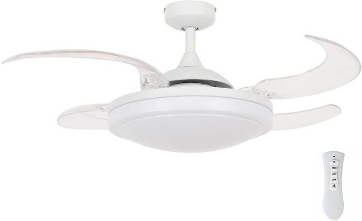 Beacon Fanaway Plafondventilator Fanaway Evora Wit Ø 91cm