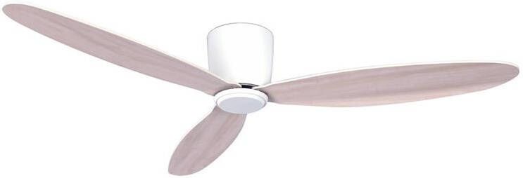 Beacon Lucci Air Plafondvenmtilator Airfusion Radar Wit Eiken Ø 132 cm