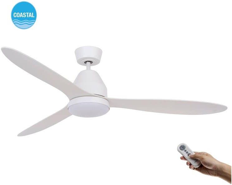 Beacon Lucci Air Plafondventilator Whitehaven Wit incl. LED Ø 142cm