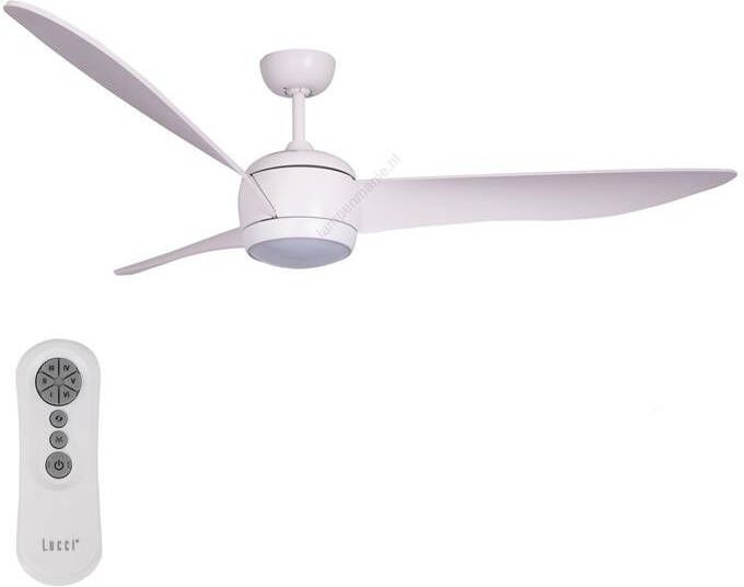 Beacon Lucci Air Plafondventilator Airfusion Nordic Wit Led