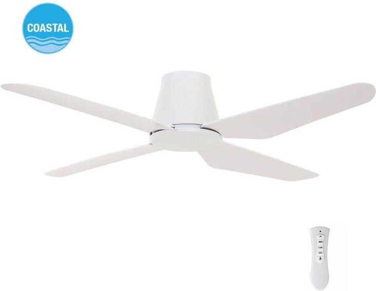 Beacon Lucci Air Plafondventilator Ari Wit Coastal Afstandsbediening Ø 122cm