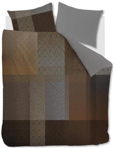 Beddinghouse dekbedovertrek Harris brown 2-persoons (200x200|220 cm