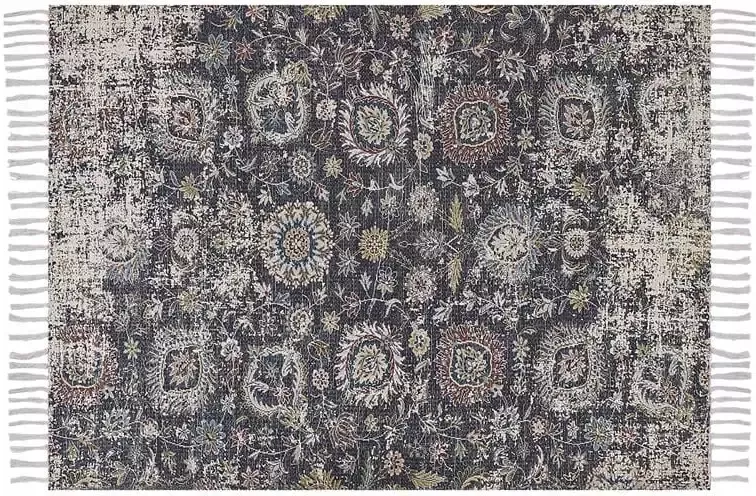 Beliani ARMUTALAN Laagpolig vloerkleed Multicolor 150x230 cm Polyester