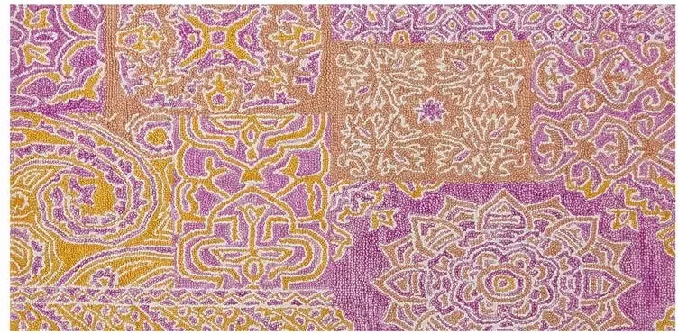 Beliani Vloerkleed vintage meerkleurig 80 x 150 cm AVANOS - Foto 3