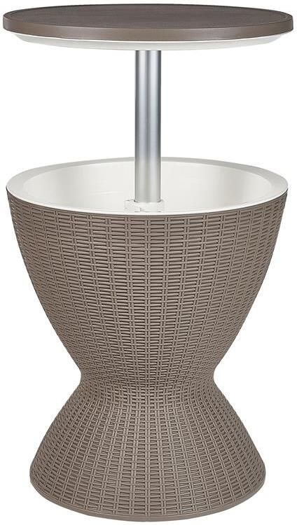 Beliani AISA Koelbox Beige Polypropyleen