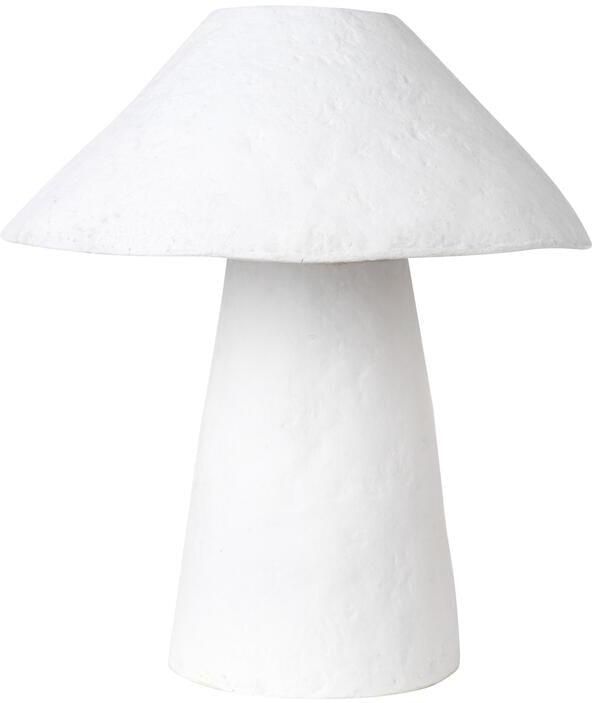 Beliani ARROYO Tafellamp Wit Papier-maché