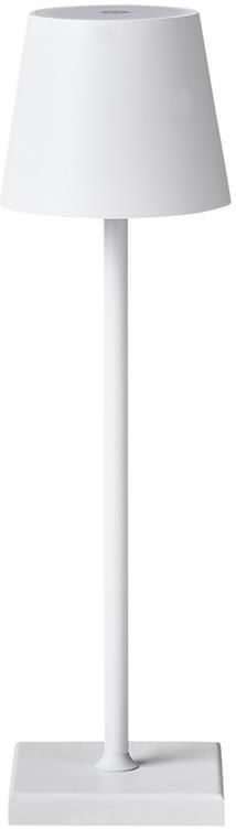 Beliani BACEIRO Tafellamp Wit Aluminium