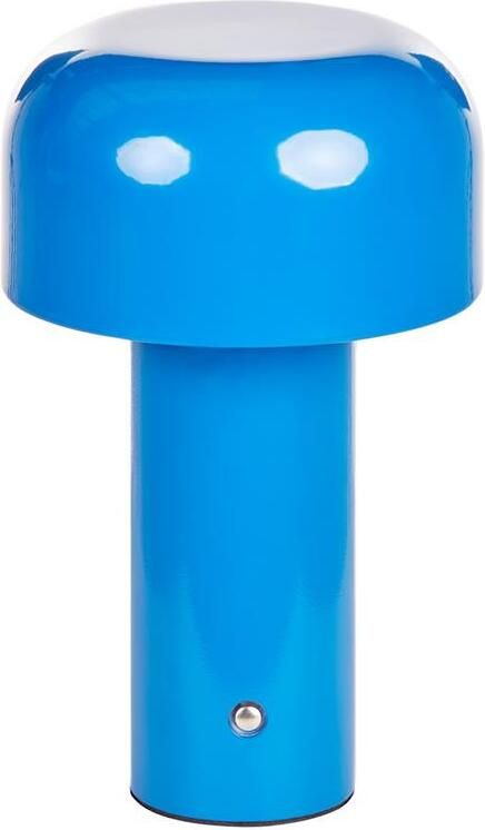 Beliani BESOS Tafellamp Blauw IJzer