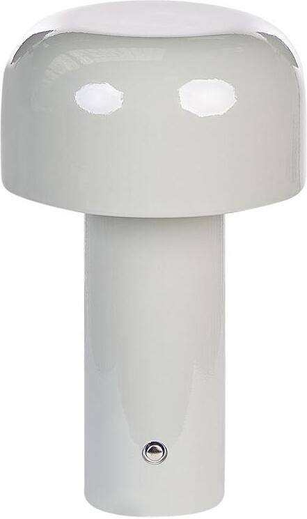 Beliani BESOS Tafellamp Grijs IJzer