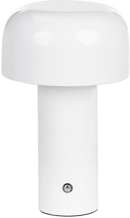 Beliani BESOS Tafellamp Wit IJzer