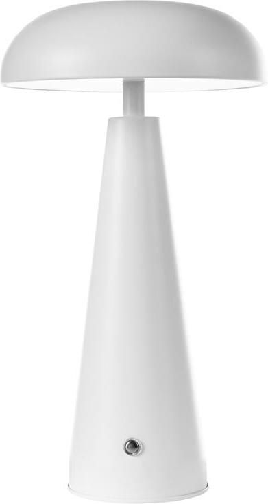 Beliani BOCONO Draadloze LED tafellamp Wit IJzer