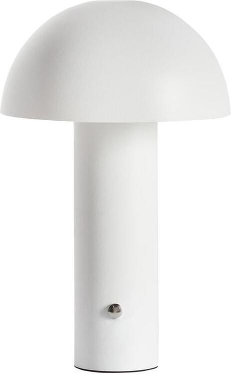 Beliani BOJO Tafellamp Wit IJzer