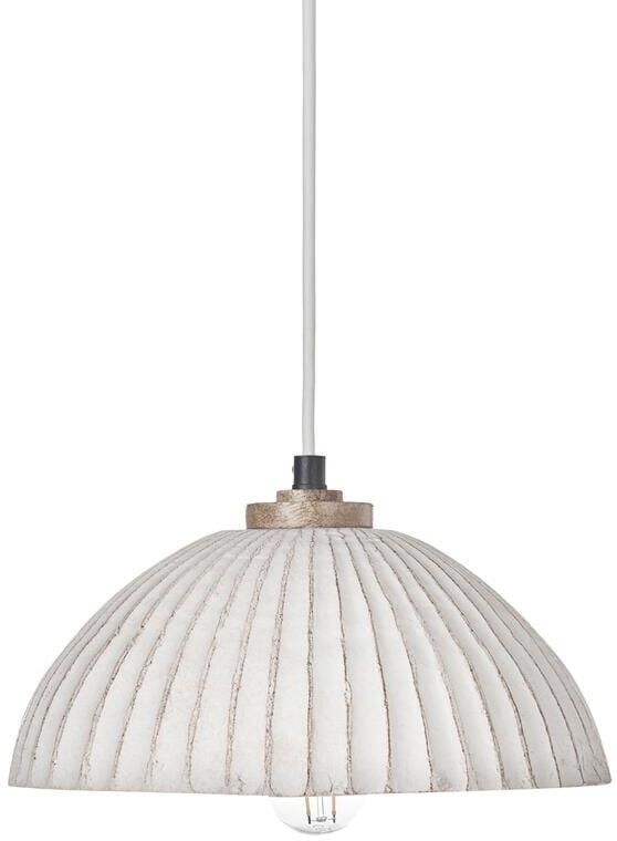 Beliani COTTICA Hanglamp Gebroken wit Papier-maché