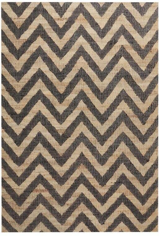 Beliani -DEDEPINARI-Laagpolig vloerkleed-Beige-160 x 230 cm-Jute - Foto 4