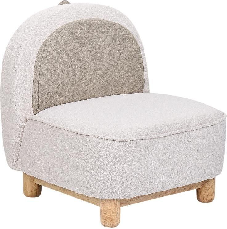 Beliani FABORG Kinderstoel Beige Polyester