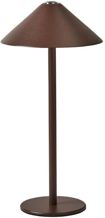 Beliani FRANCOLI Tafellamp Bruin Aluminium