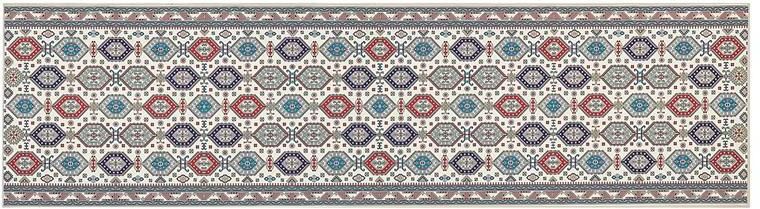 Beliani -HACILAR-Loper tapijt-Meerkleurig-80 x 300 cm-Polyester - Foto 3