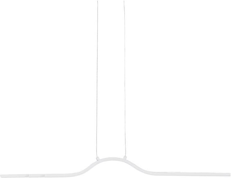 Beliani HONGU Hanglamp LED Wit Metaal