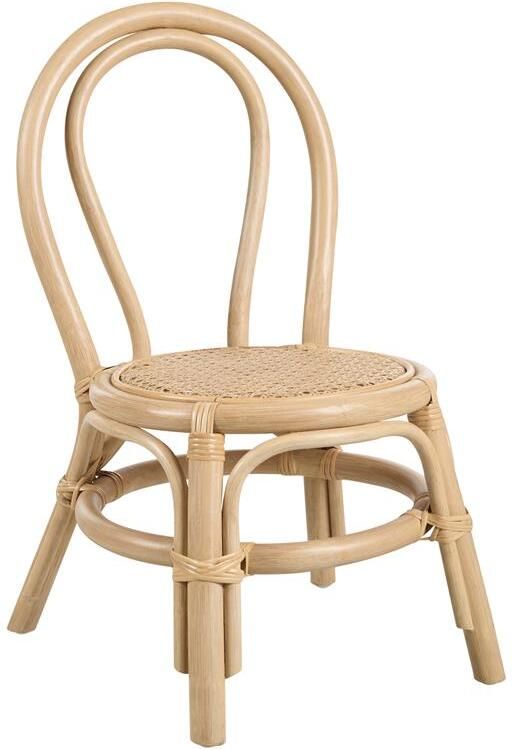 Beliani KALIVIA Kinderstoel Natuurlijk Rotan